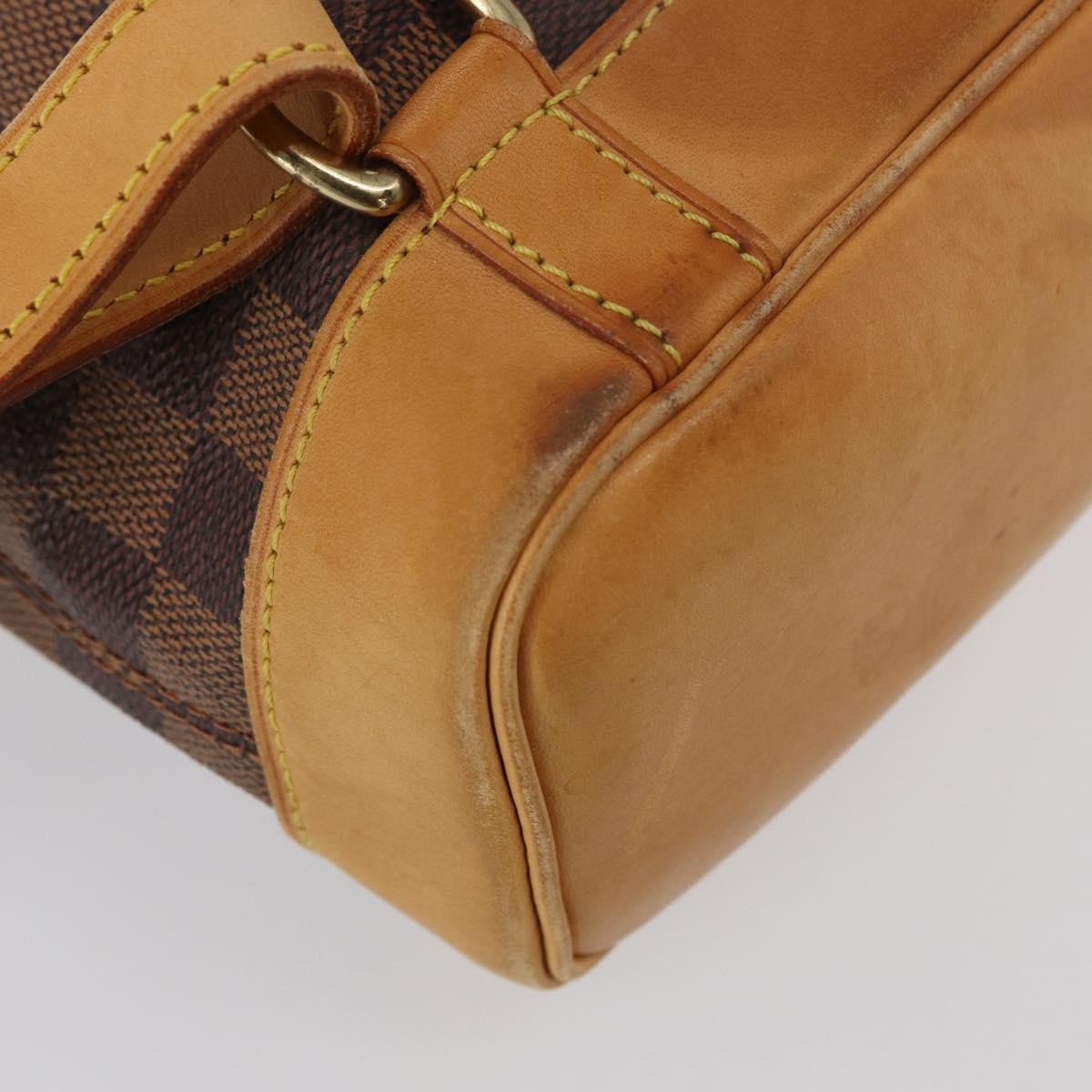 Louis Vuitton Arlequin Damier Brown Canvas Backpack Bag (Pre-Owned)