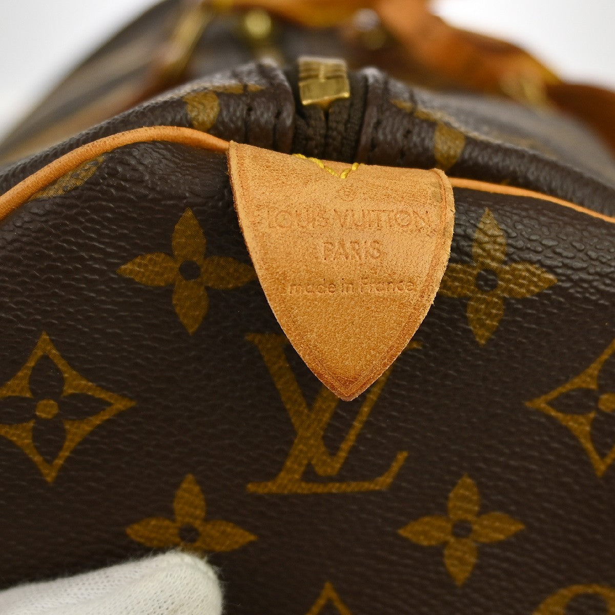 Louis Vuitton Keepall Monogram Brown Canvas Travel Bag Bag (Pre-Owned)