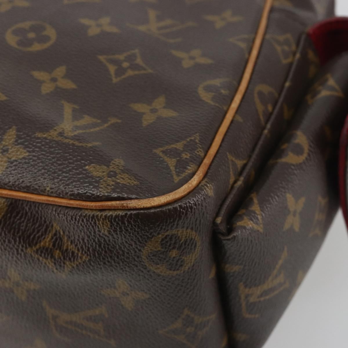 Louis Vuitton Excentri-Cite Monogram Canvas Brown Canvas Handbag (Pre-Owned)