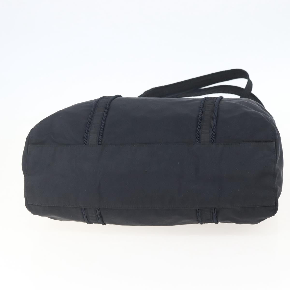 Prada Vintage Tessuto Black Nylon Shoulder Bag Bag (Pre-Owned)