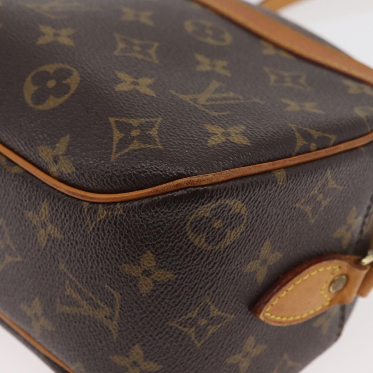 Louis Vuitton Blois Monogram Canvas Brown Canvas Handbag (Pre-Owned)