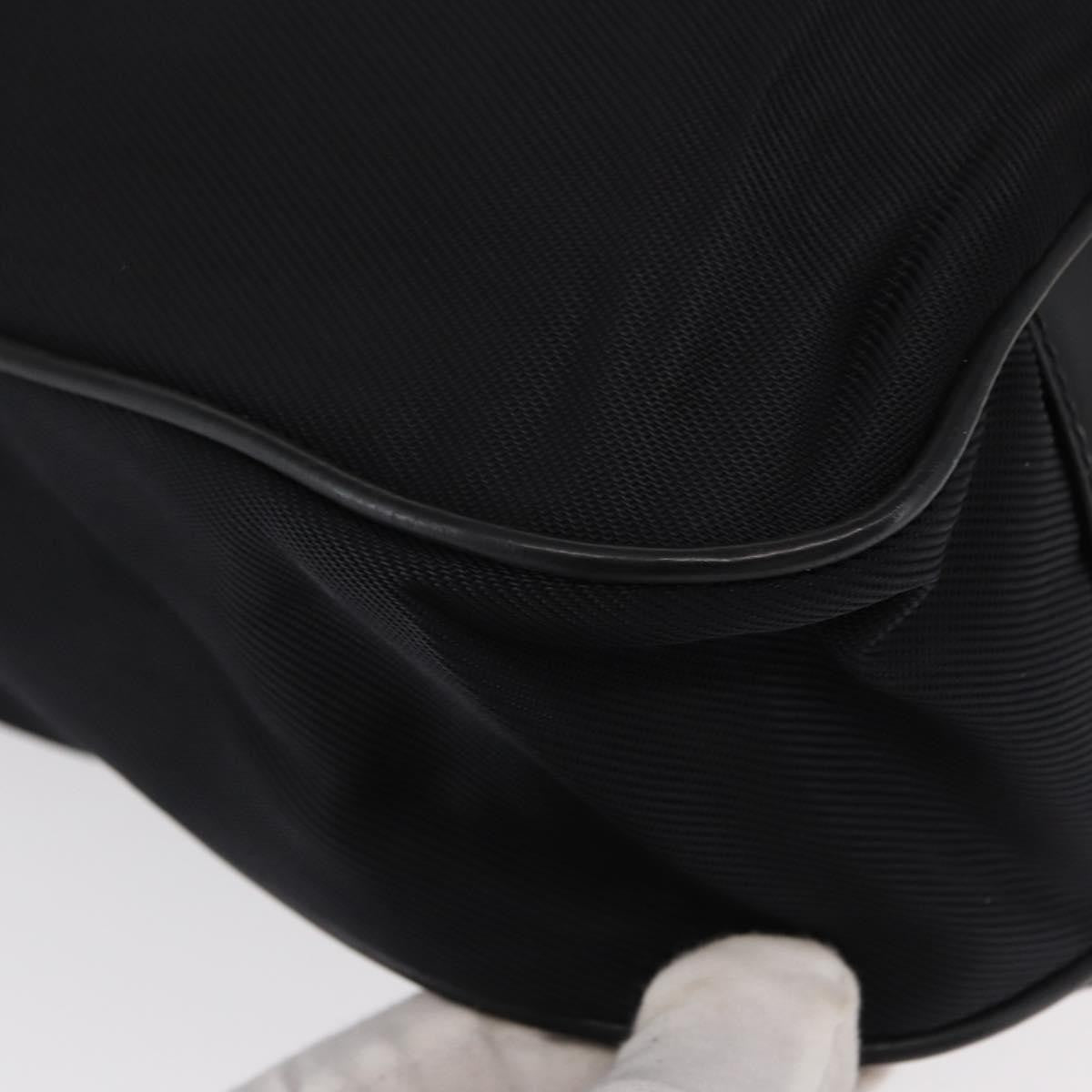 Gucci Vintage Bamboo Shoulder Canvas Black Canvas Shoulder Bag Bag (Pre-Owned)