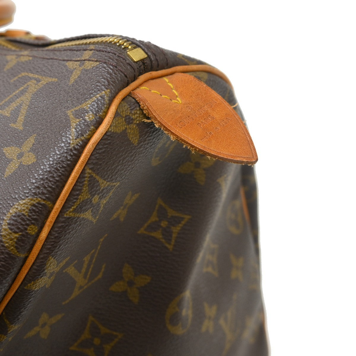 Louis Vuitton Speedy Monogram Canvas Brown Canvas Handbag (Pre-Owned)