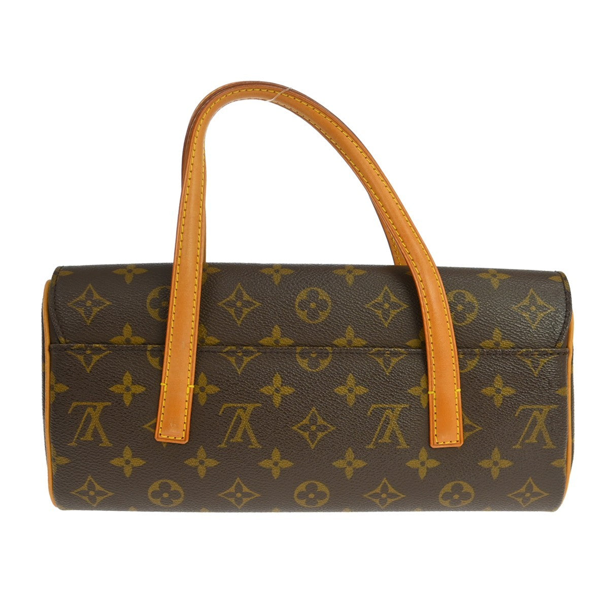 Louis Vuitton Sonatine Monogram Canvas Brown Canvas Handbag (Pre-Owned)
