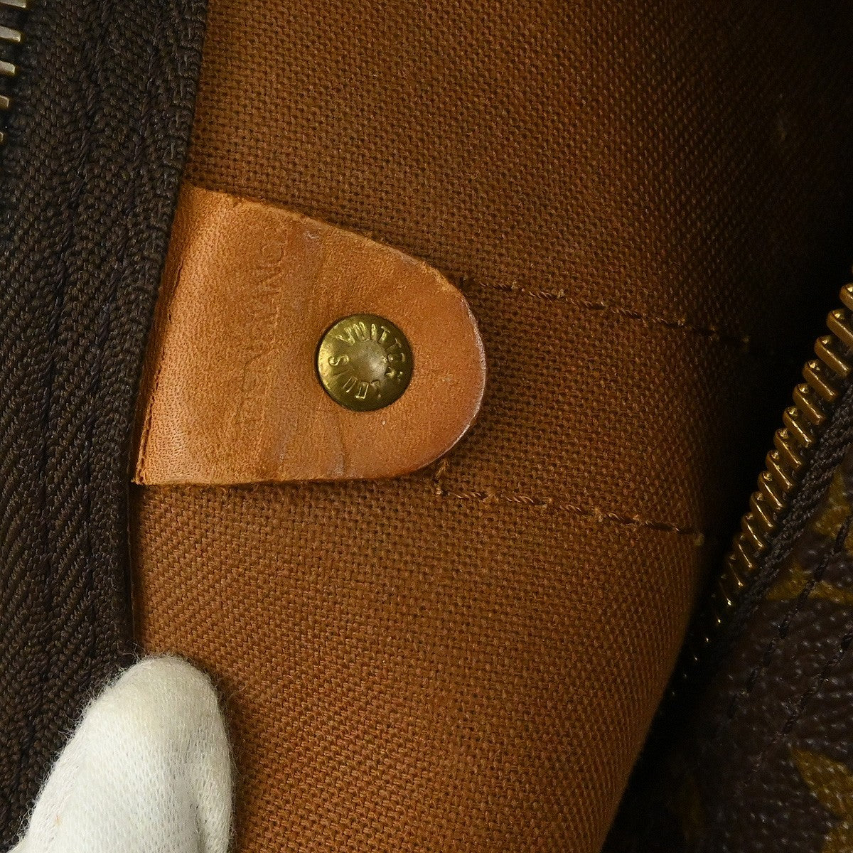 Louis Vuitton Keepall Monogram Canvas Brown Canvas Travel Bag Bag (Pre-Owned)
