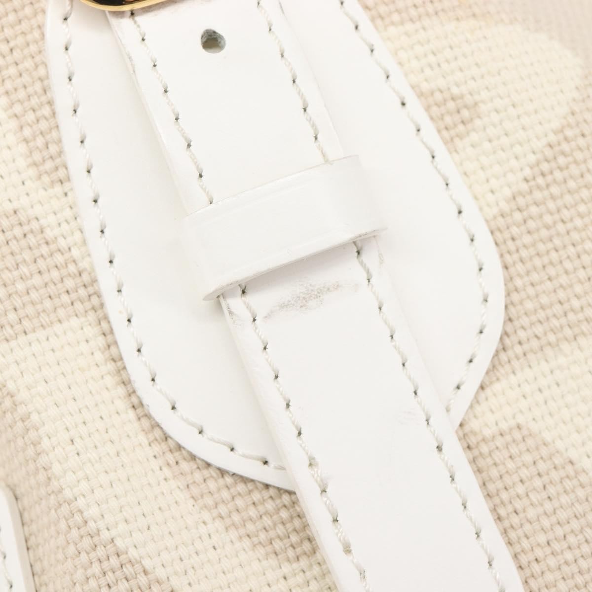 Louis Vuitton Tahitienne Cabas Canvas Beige Canvas Tote Bag Bag (Pre-Owned)