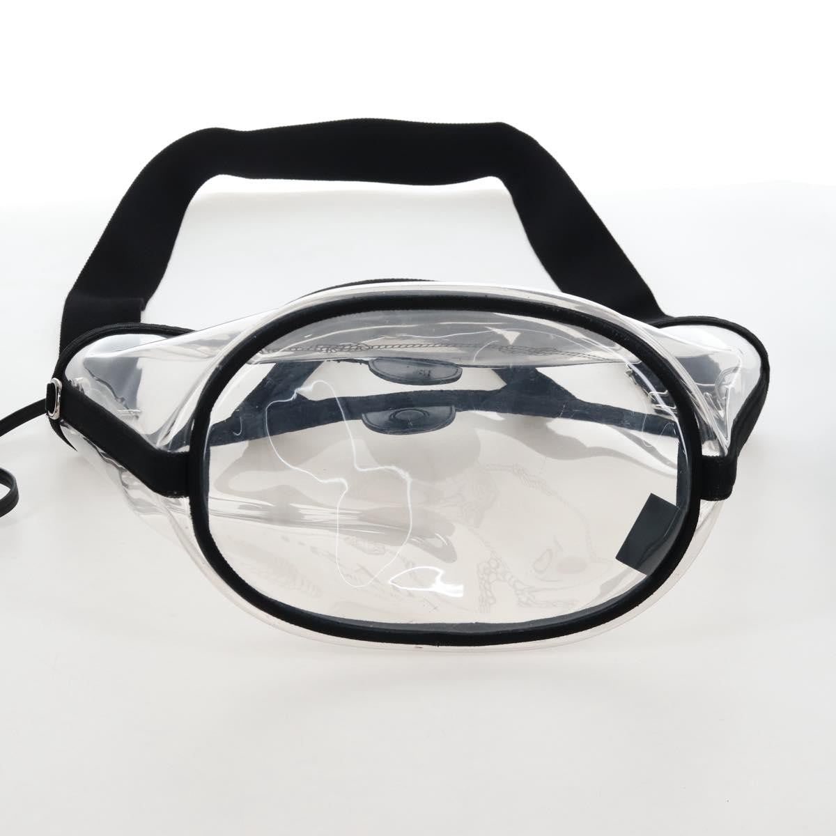 Prada Logo Pvc Transparent Plastic Tote Bag Bag (Pre-Owned)