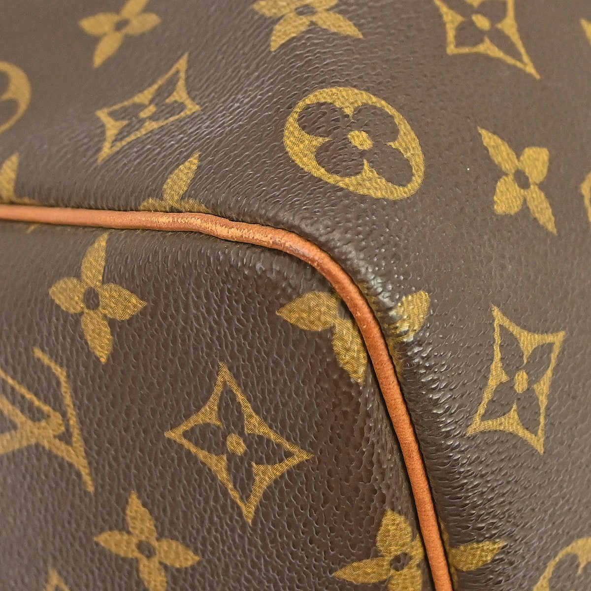 Louis Vuitton Keepall Monogram Canvas Brown Canvas Travel Bag Bag (Pre-Owned)