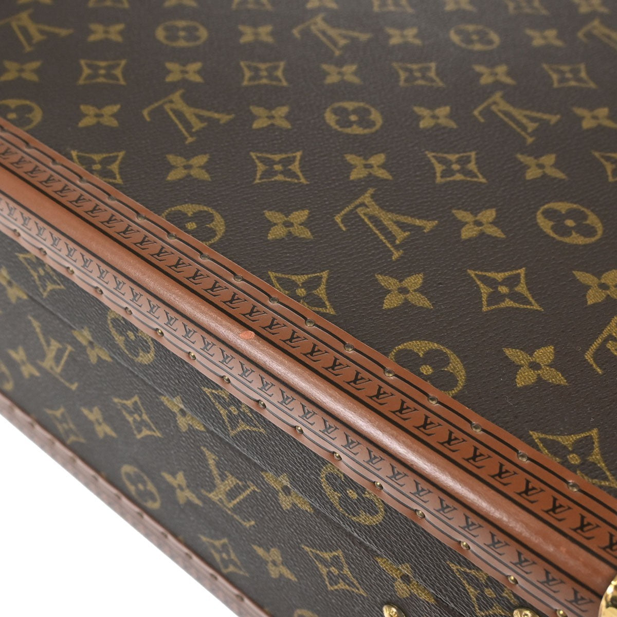 Louis Vuitton Cotteville Trunk Monogram Canvas Brown Canvas Travel Bag Bag (Pre-Owned)