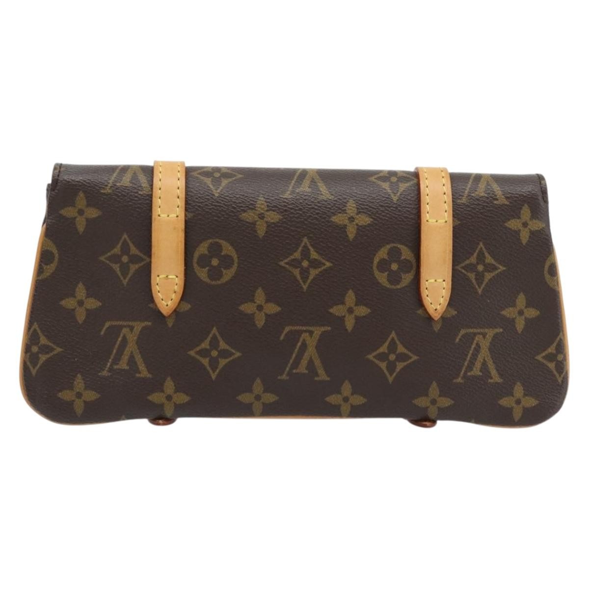 Louis Vuitton Marelle Waist Monogram Canvas Brown Canvas Clutche & Pouche Bag (Pre-Owned)