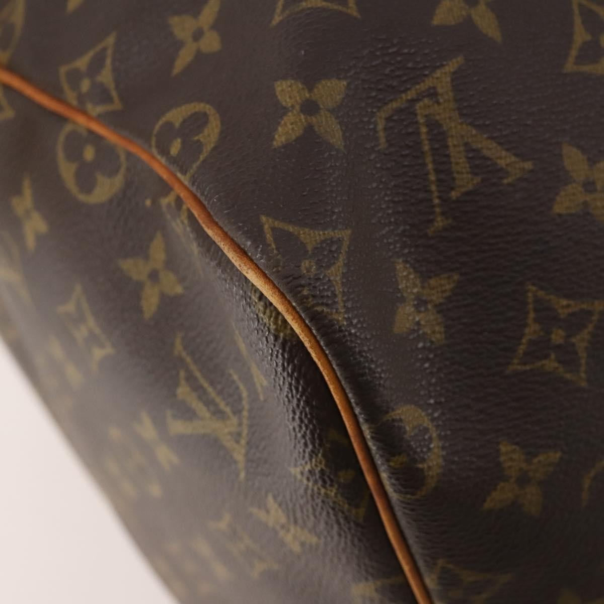 Louis Vuitton Keepall Monogram Canvas Brown Canvas Travel Bag Bag (Pre-Owned)