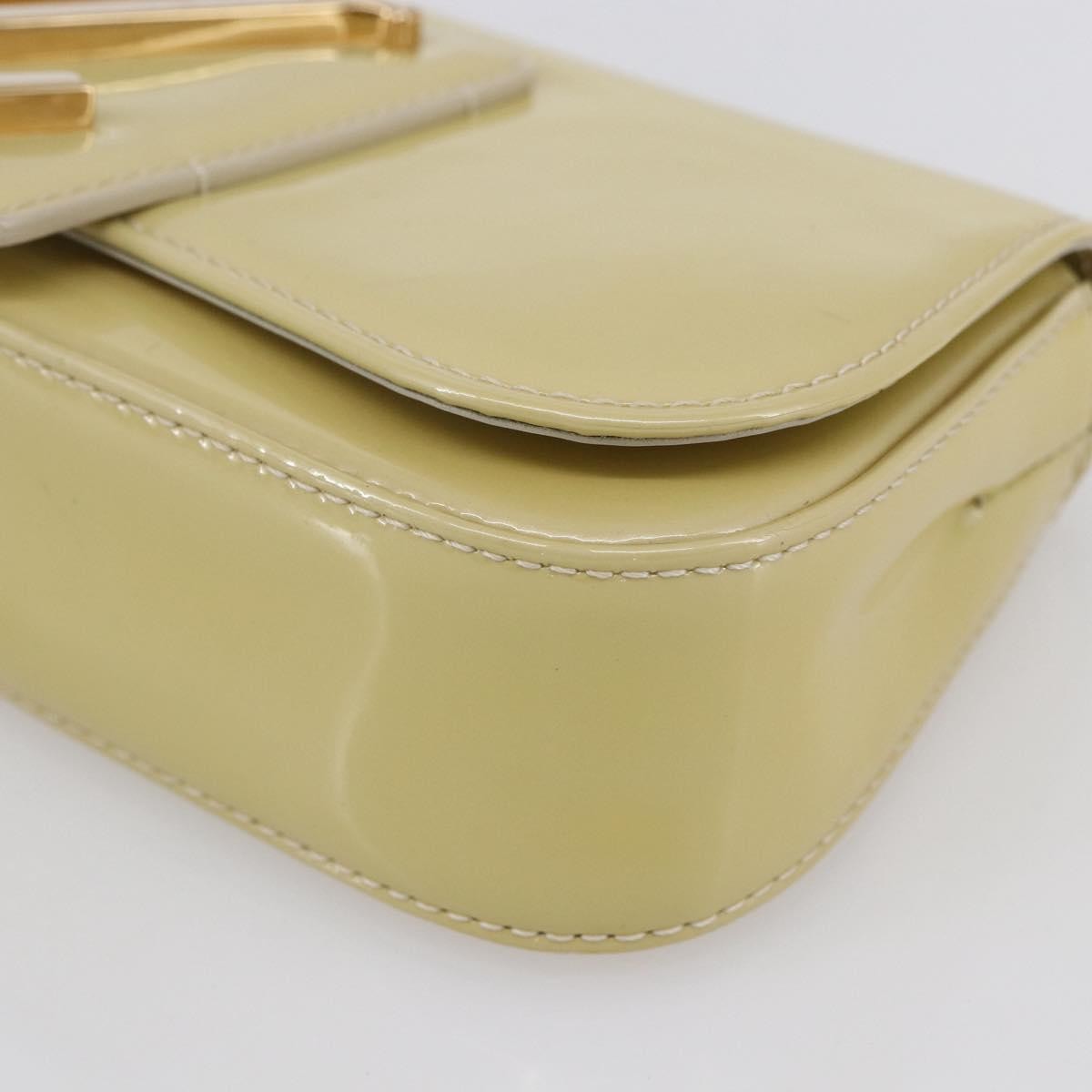 Louis Vuitton Sobe Clutch Patent Beige Patent_Leather Clutche & Pouche Bag (Pre-Owned)