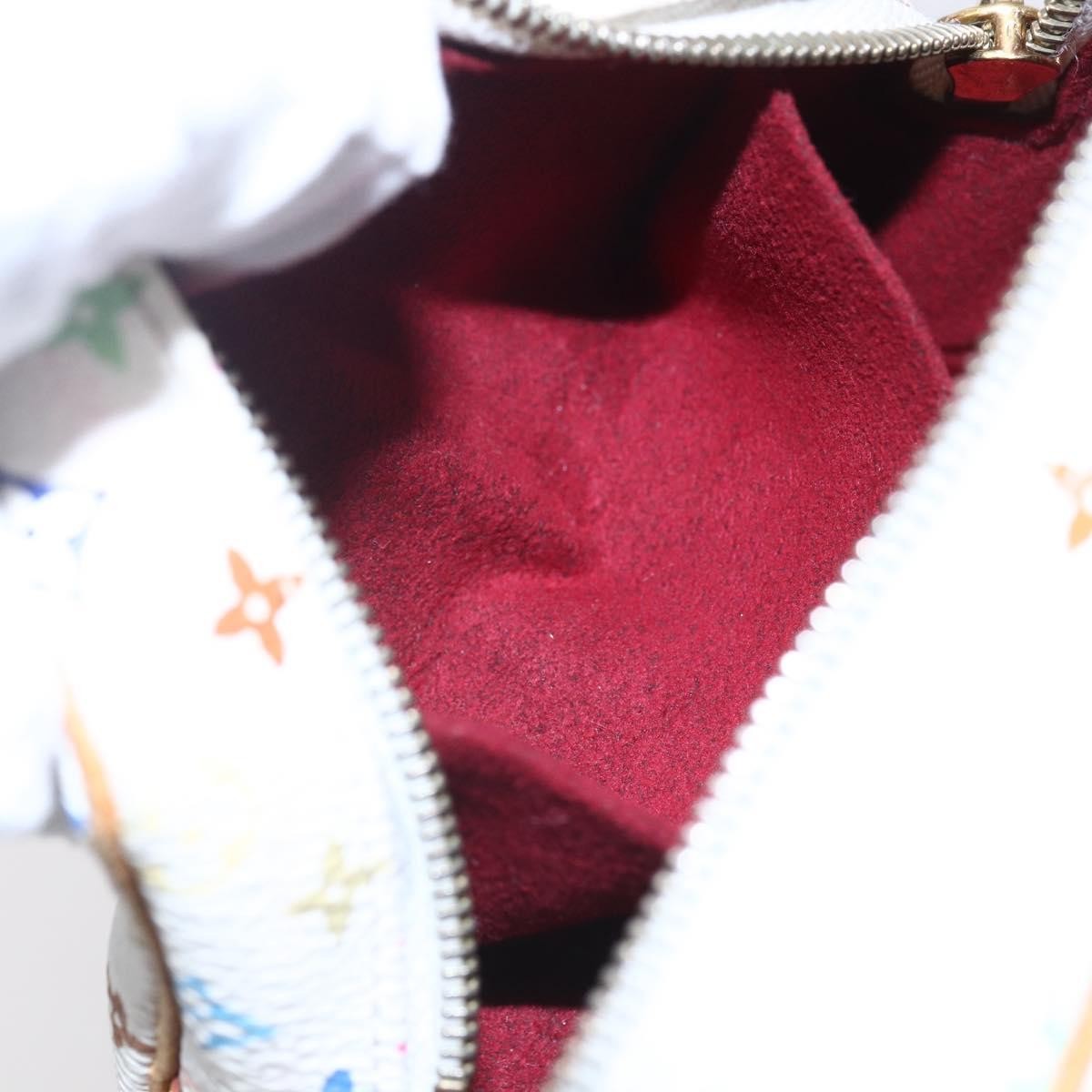 Louis Vuitton Wapity Trousse Monogram Multicolor White Canvas Clutche & Pouche Bag (Pre-Owned)