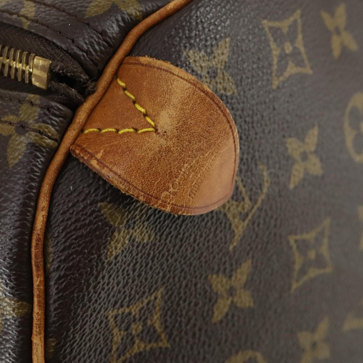 Louis Vuitton Keepall Monogram Canvas Brown Canvas Travel Bag Bag (Pre-Owned)