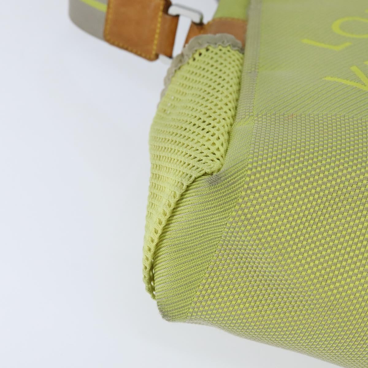 Louis Vuitton Cup Weathery Damier Geant Canvas Yellow Canvas Shoulder Bag Bag (Pre-Owned)