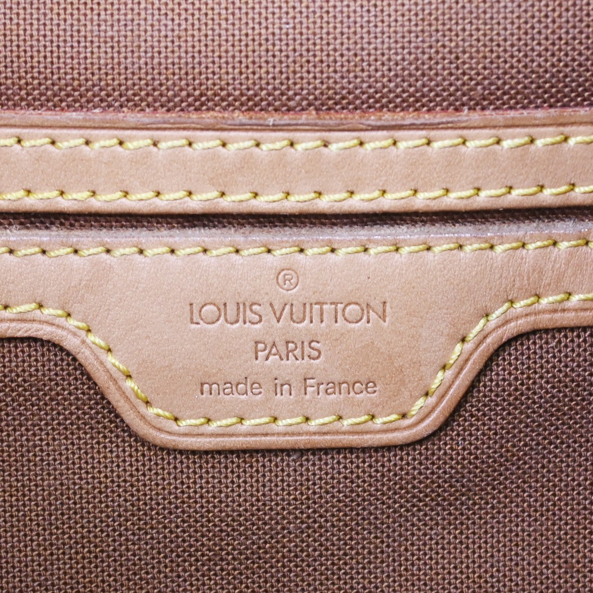 Louis Vuitton Vintage Montsouris Monogram Canvas Brown Canvas Backpack Bag (Pre-Owned)