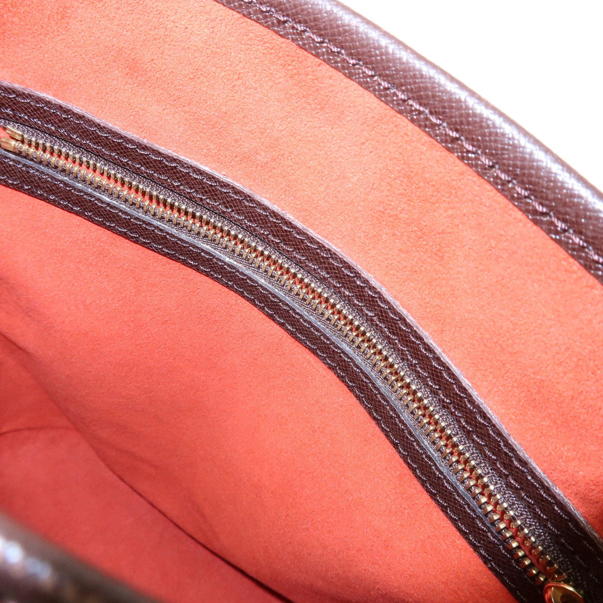 Louis Vuitton Marais Bucket Damier Brown Canvas Handbag (Pre-Owned)