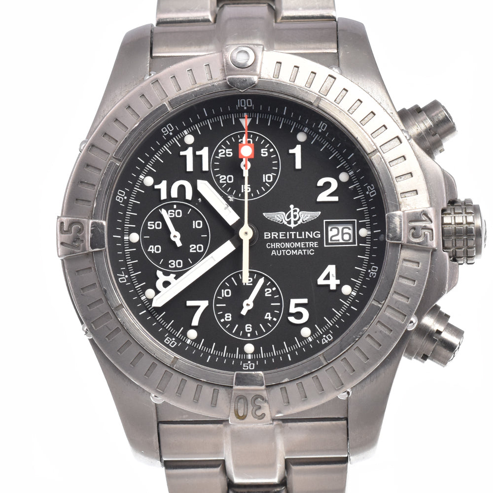 Breitling Avenger Ii Chronograph Automatic Stainless Steel Watch (Pre-Owned)