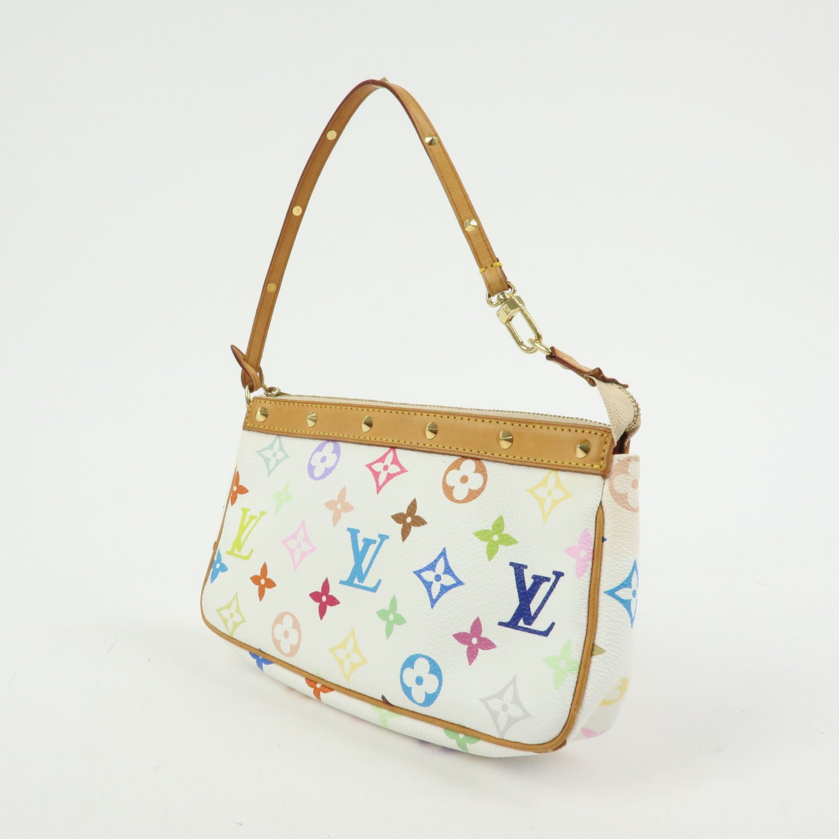 Louis Vuitton Pochette Accessoires Monogram Multicolor Multicolour Canvas Clutche & Pouche Bag (Pre-Owned)