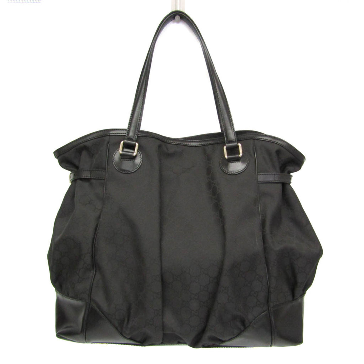 Gucci Full Moon Gg Canvas Black Canvas Tote Bag Bag (Pre-Owned)