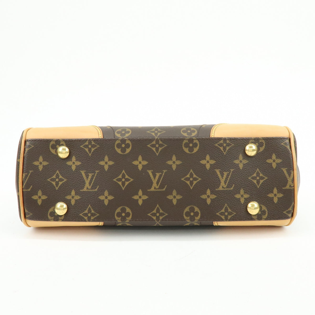 Louis Vuitton Beverly Monogram Canvas Brown Canvas Handbag (Pre-Owned)