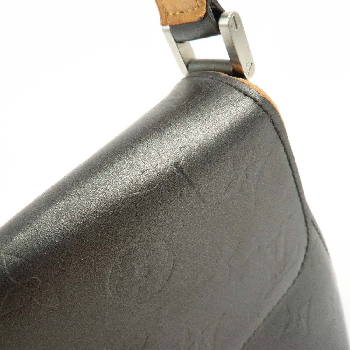 Louis Vuitton Mat Webster Street Monogram Vernis Black Leather Handbag (Pre-Owned)