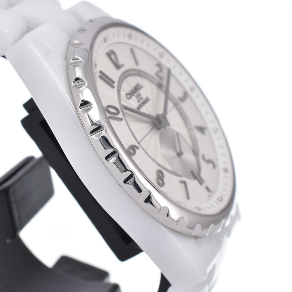 Chanel J12-365 Automatic Ceramic With Beige Gold Bezel Watch (Pre-Owned)