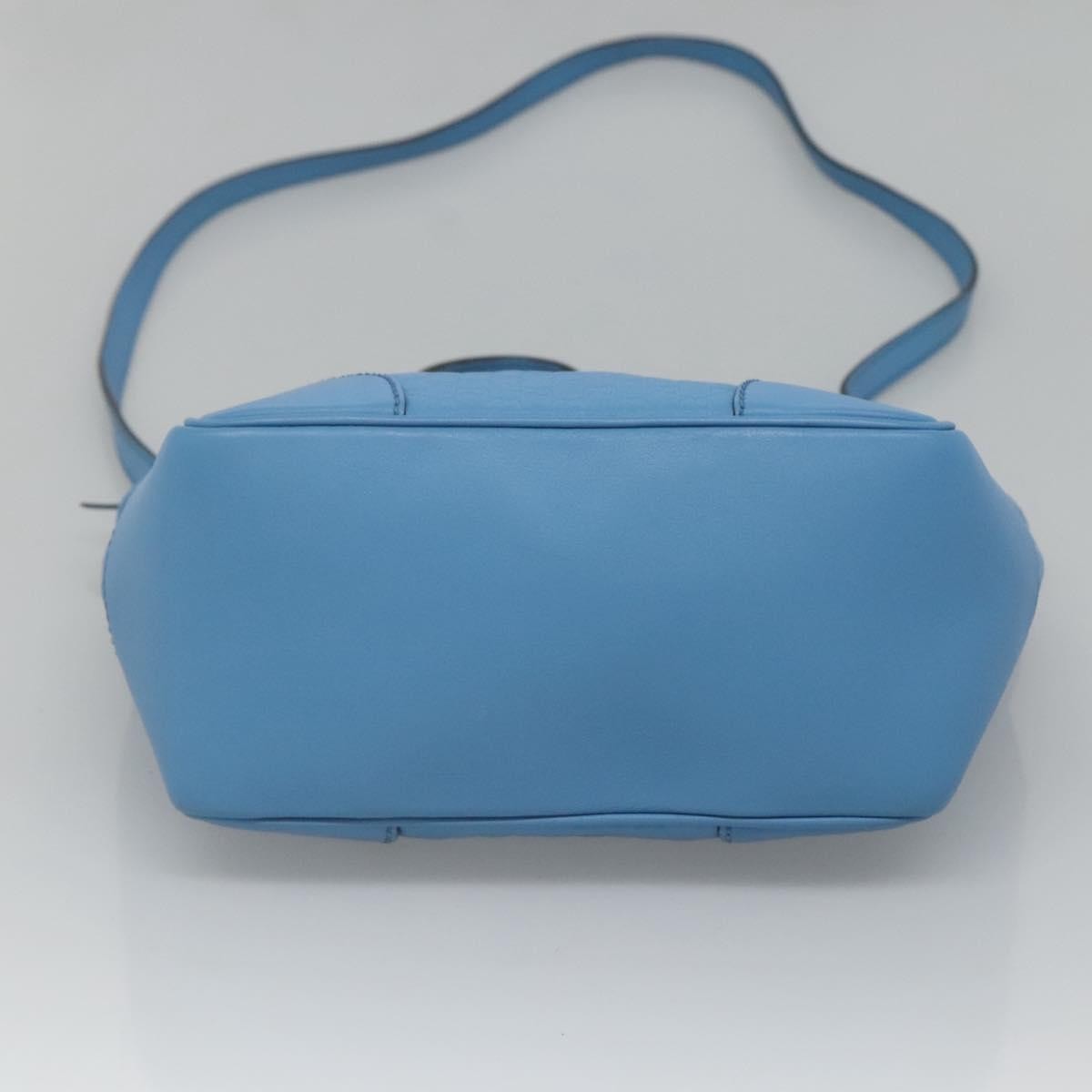 Gucci Bree Convertible Tote Microguccissima Leather Blue Leather Tote Bag Bag (Pre-Owned)