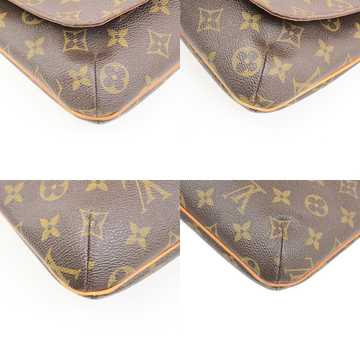 Louis Vuitton Musette Salsa Monogram Canvas Brown Canvas Shoulder Bag Bag (Pre-Owned)