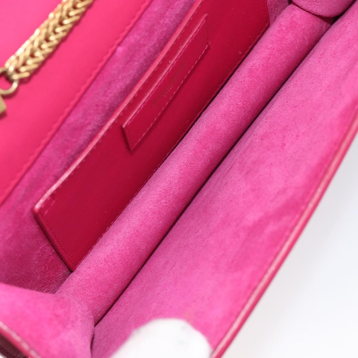 Saint Laurent Betty Leather Pink Leather Handbag (Pre-Owned)