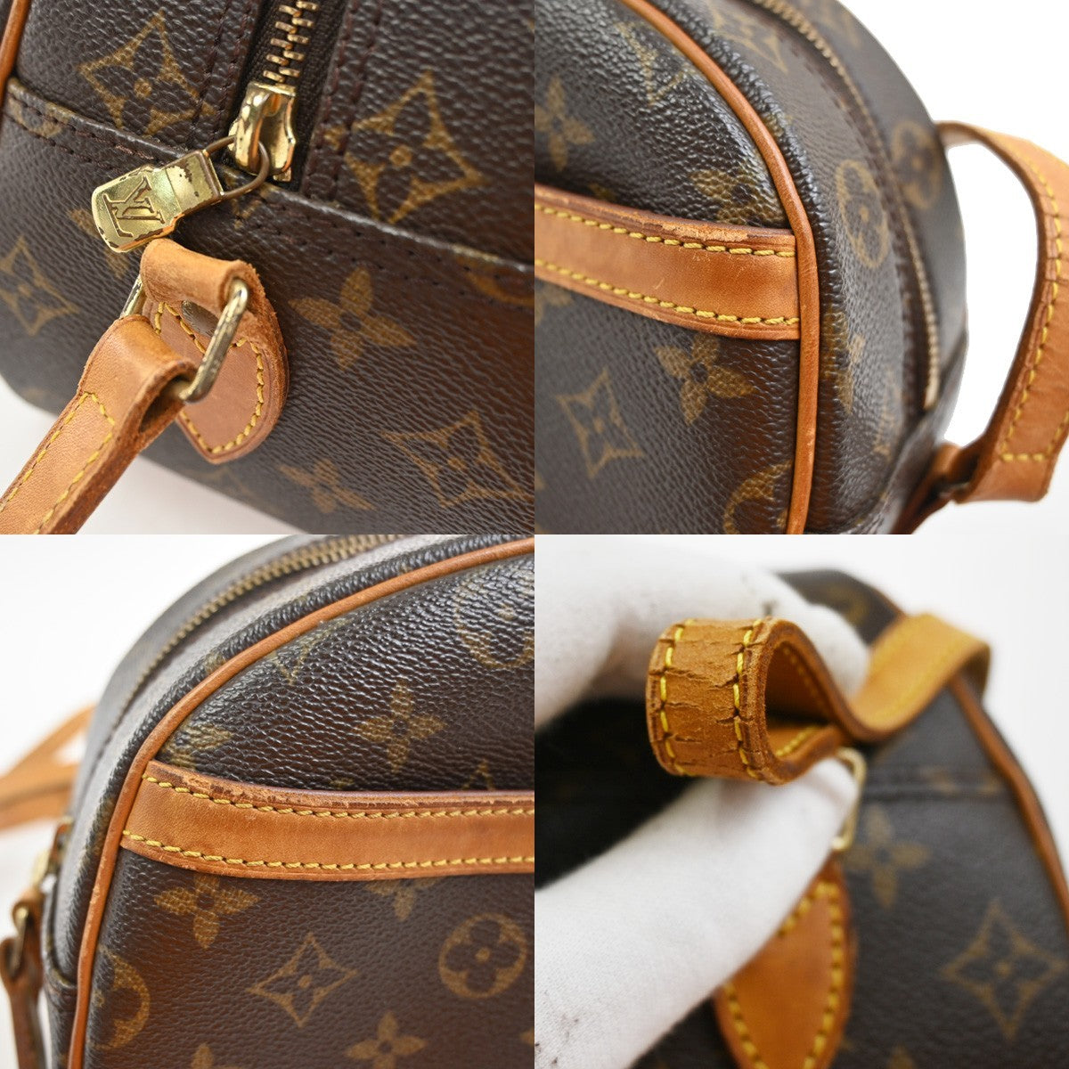 Louis Vuitton Blois Monogram Canvas Brown Canvas Shoulder Bag Bag (Pre-Owned)