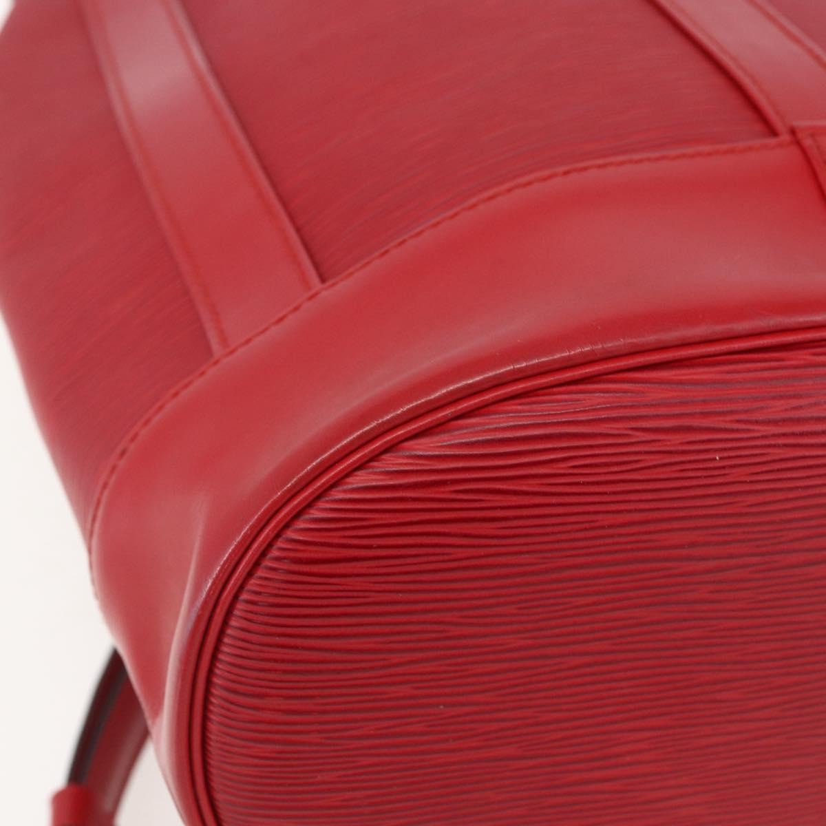 Louis Vuitton Randonnee Epi Leather Red Leather Shoulder Bag Bag (Pre-Owned)