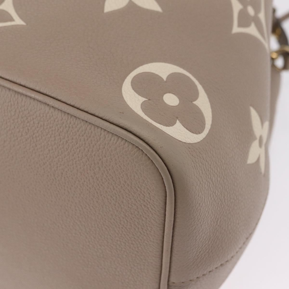 Louis Vuitton Neo Noe By The Pool Monogram Raffia Beige Leather Handbag (Pre-Owned)