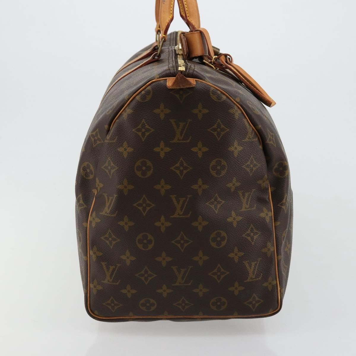 Louis Vuitton Keepall Monogram Canvas Brown Canvas Travel Bag Bag (Pre-Owned)