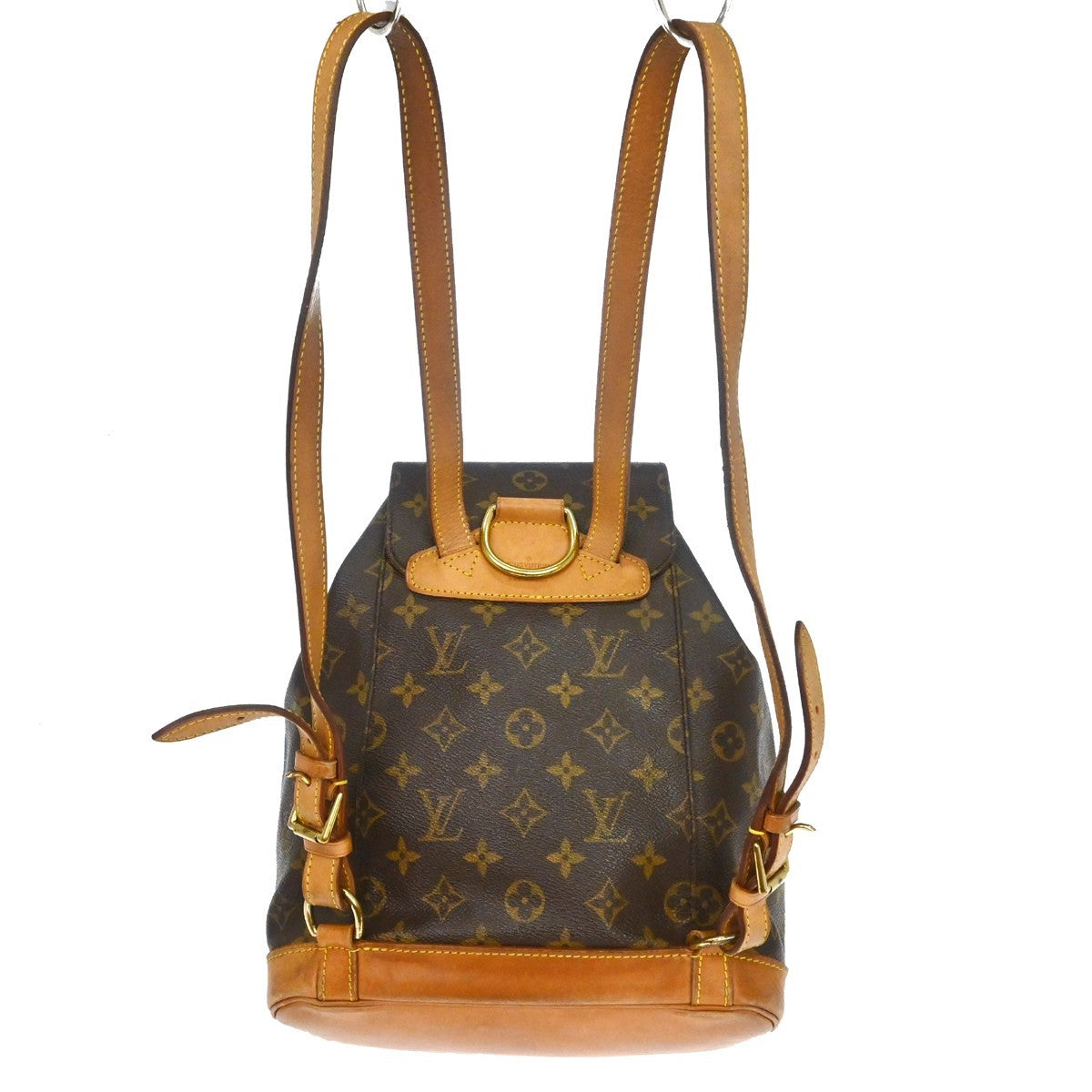 Louis Vuitton Montsouris Monogram Canvas Brown Canvas Backpack Bag (Pre-Owned)