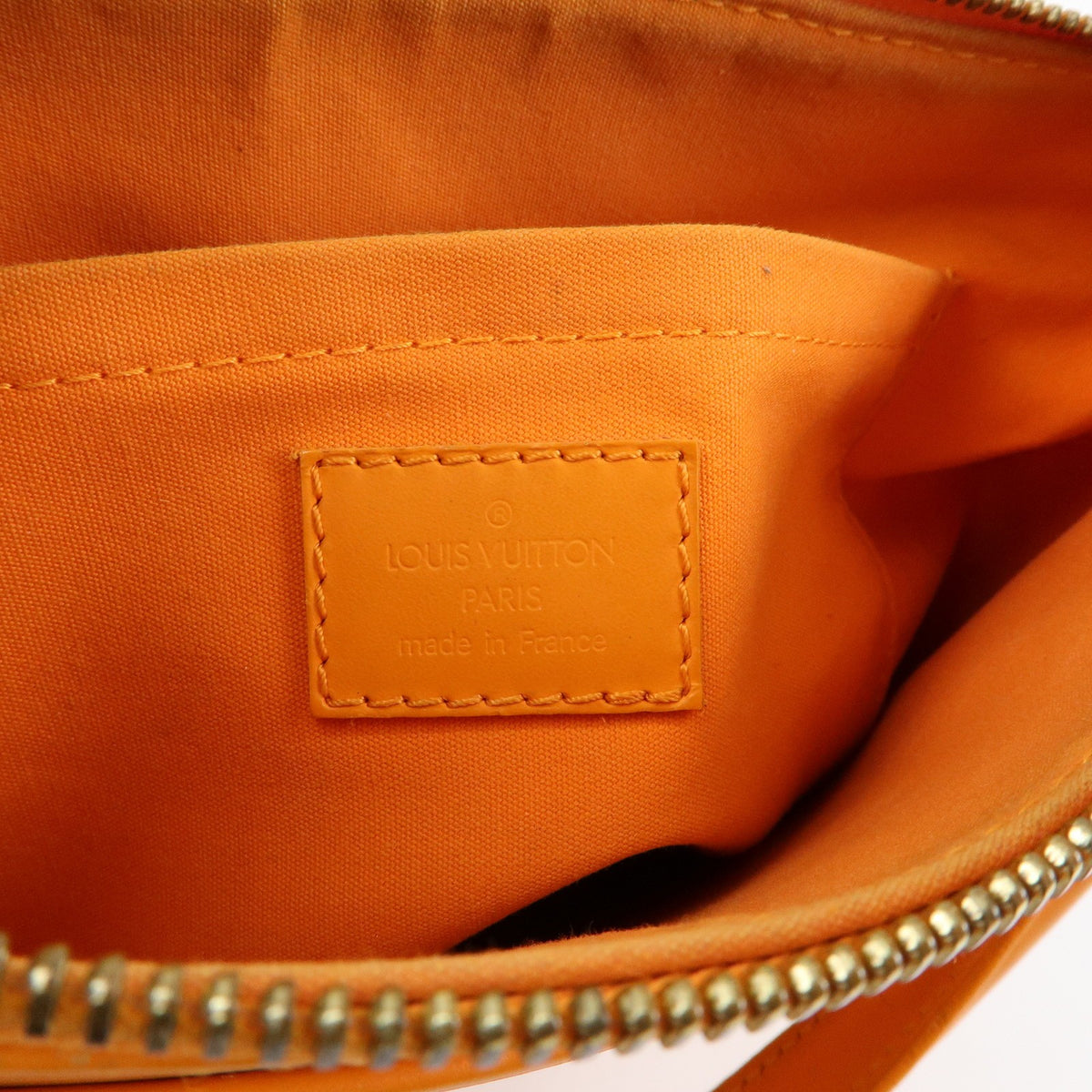 Louis Vuitton Matsy Epi Leather Orange Leather Handbag (Pre-Owned)