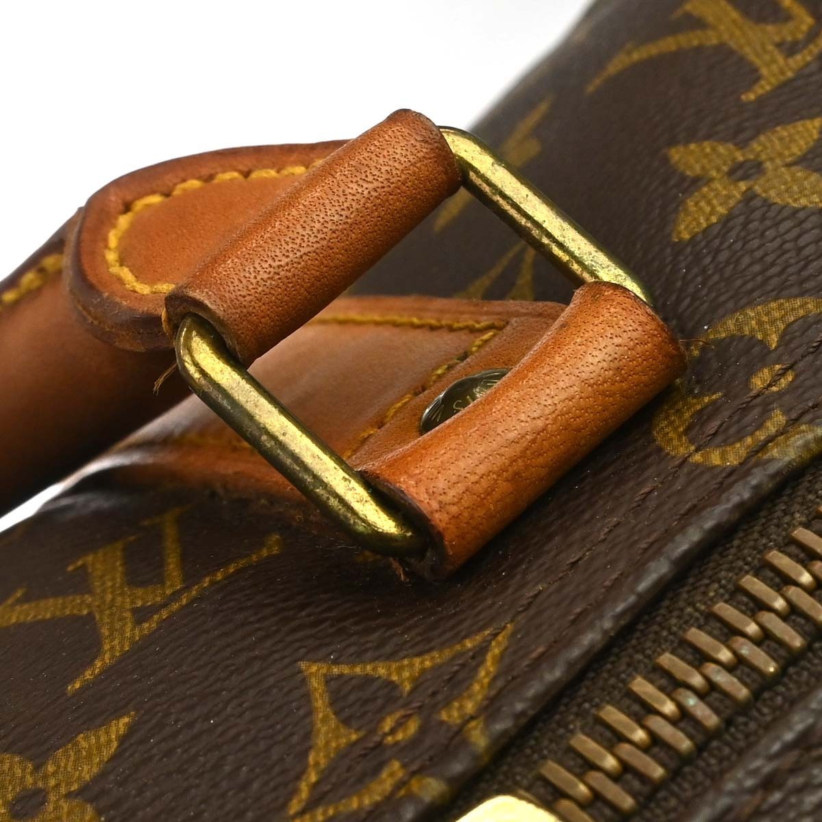 Louis Vuitton Keepall Monogram Canvas Brown Canvas Travel Bag Bag (Pre-Owned)