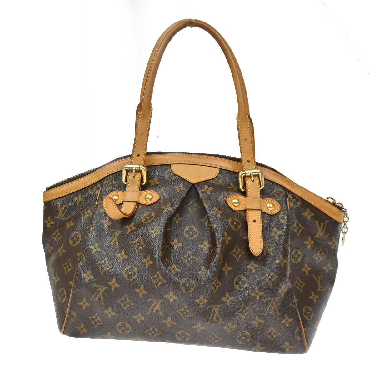 Louis Vuitton Tivoli Monogram Canvas Brown Canvas Handbag (Pre-Owned)