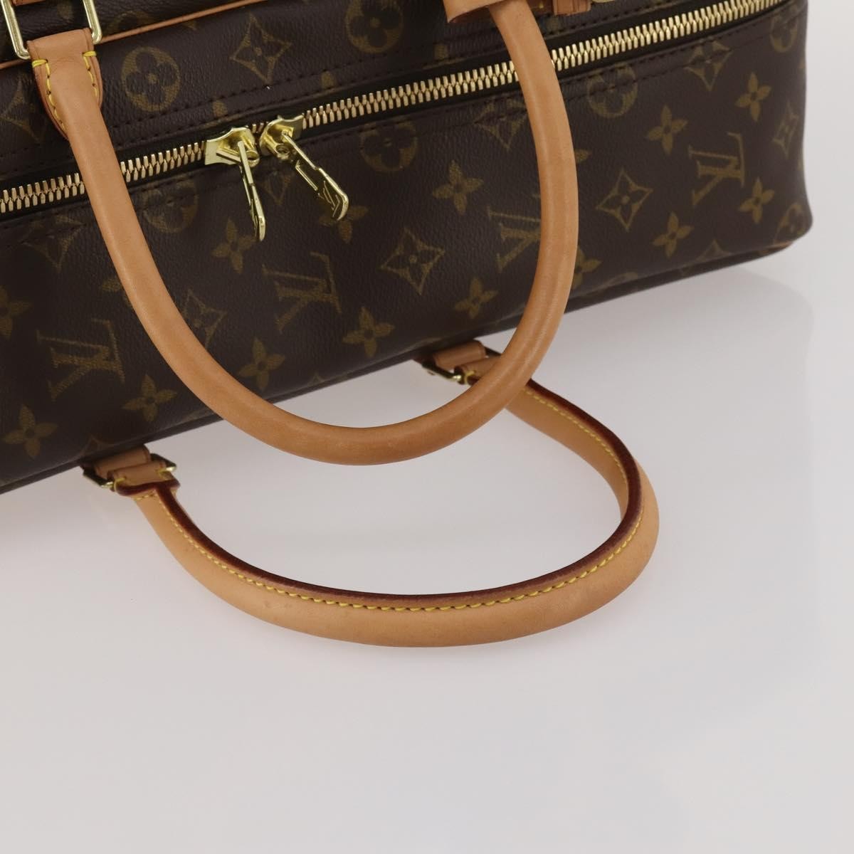 Louis Vuitton Sirius Monogram Brown Canvas Travel Bag Bag (Pre-Owned)