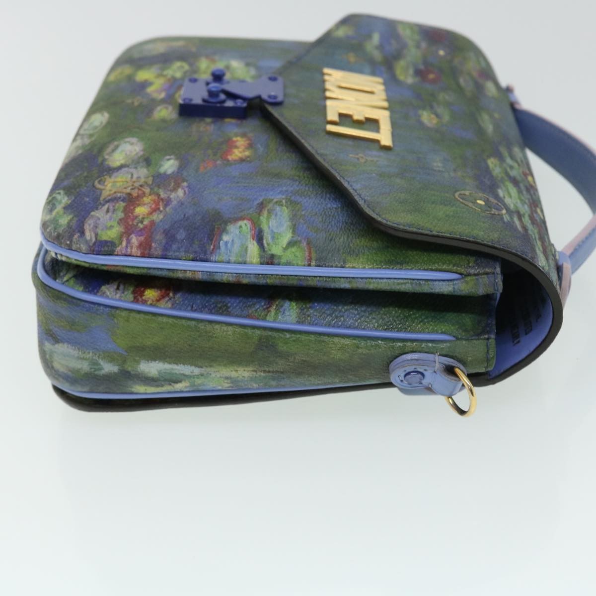 Louis Vuitton Pochette Metis Limited Edition Jeff Koons Monet Print Canvas Multicolour Canvas Clutche & Pouche Bag (Pre-Owned)