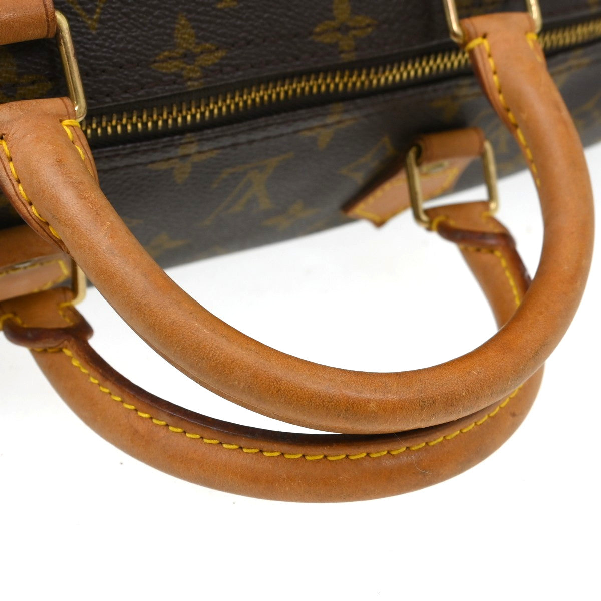Louis Vuitton Speedy Monogram Canvas Brown Canvas Handbag (Pre-Owned)