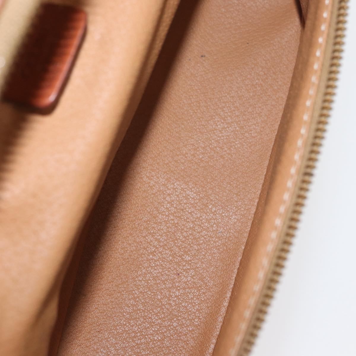 Celine Macadam Vanity Canvas Brown Canvas Clutche & Pouche Bag (Pre-Owned)