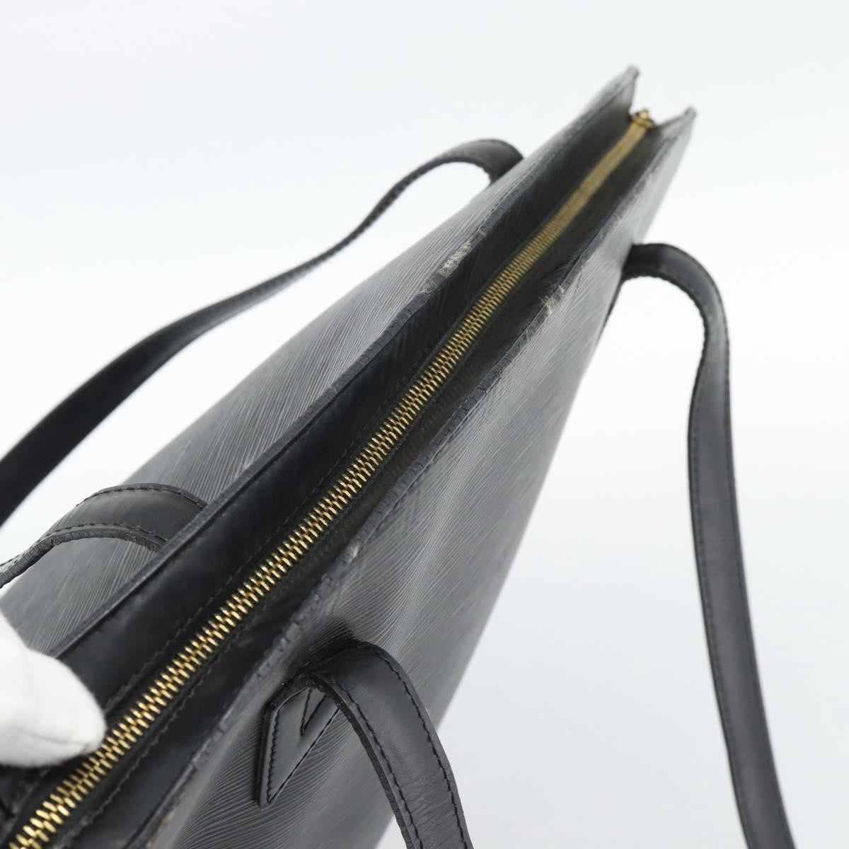 Louis Vuitton Saint Jacques Epi Leather Black Leather Shoulder Bag Bag (Pre-Owned)
