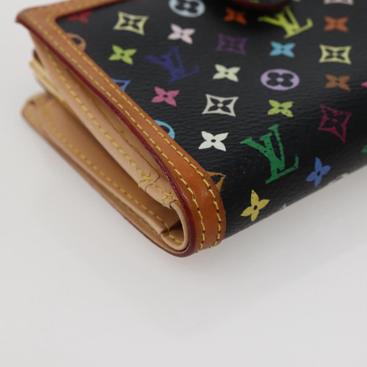 Louis Vuitton Portefeuille Viennois Monogram Canvas Multicolour Canvas Wallets Accessory (Pre-Owned)