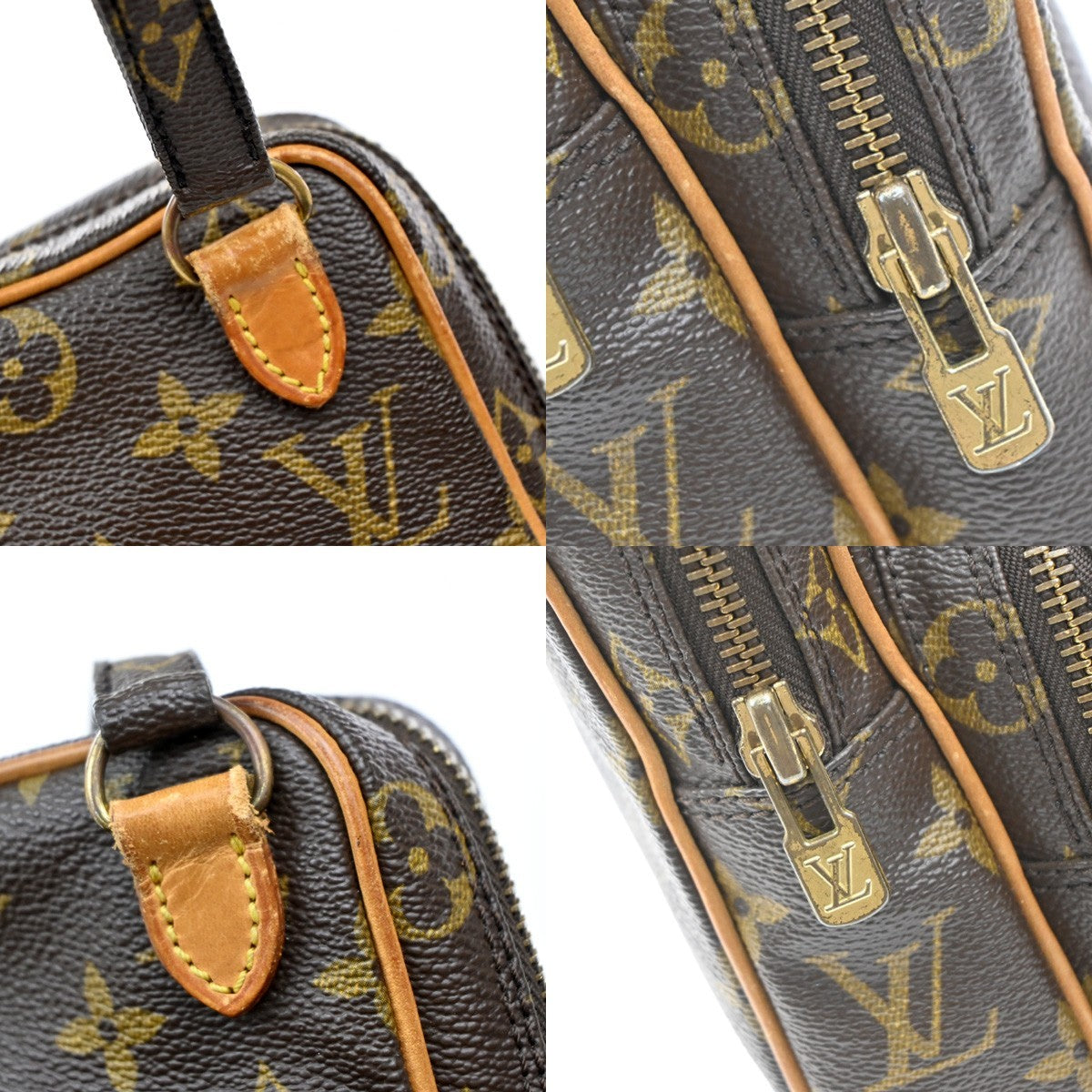 Louis Vuitton Amazone Monogram Canvas Brown Canvas Shoulder Bag Bag (Pre-Owned)