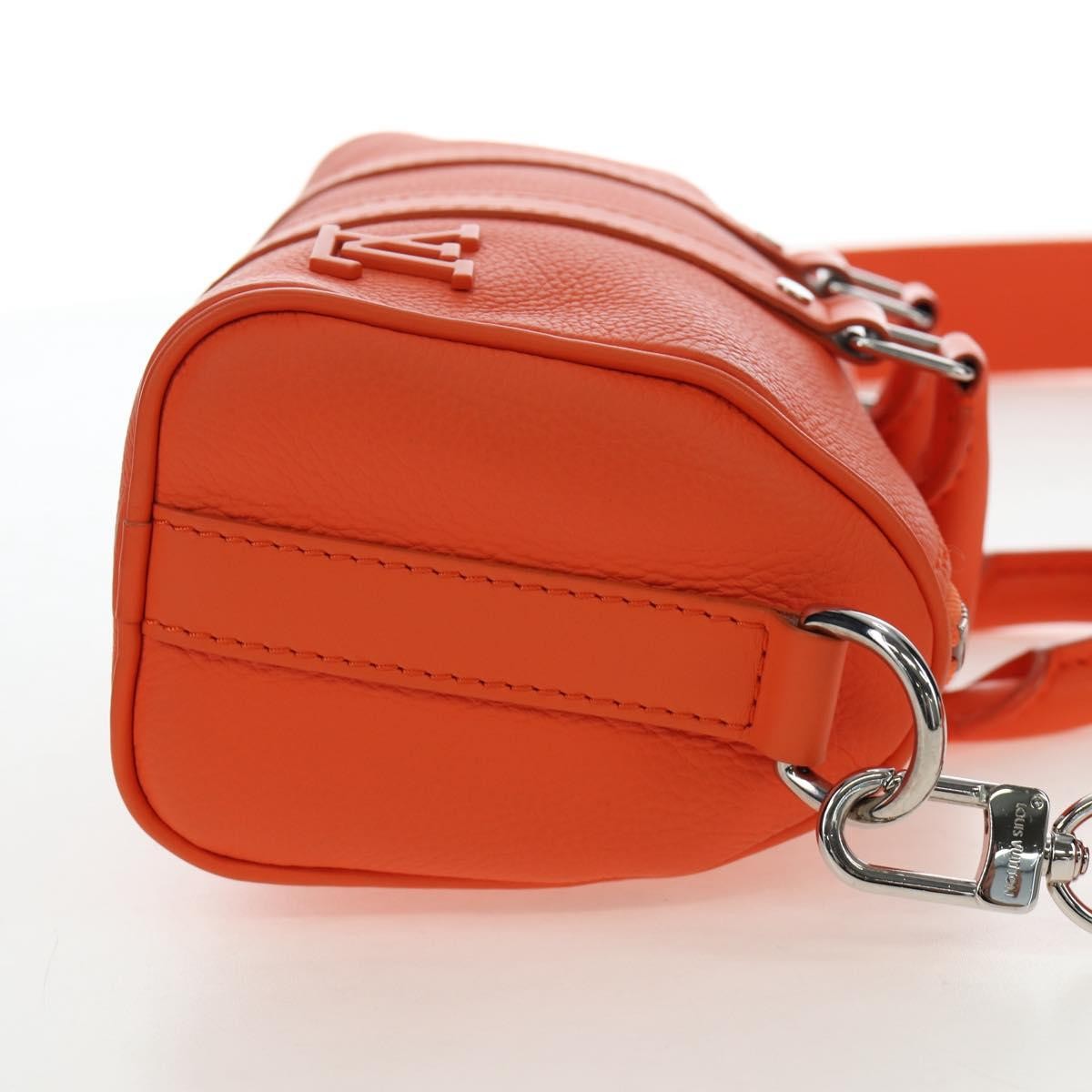 Louis Vuitton City Keepall Limited Edition Aerogram Leather Orange Leather Shoulder Bag Bag (Pre-Owned)