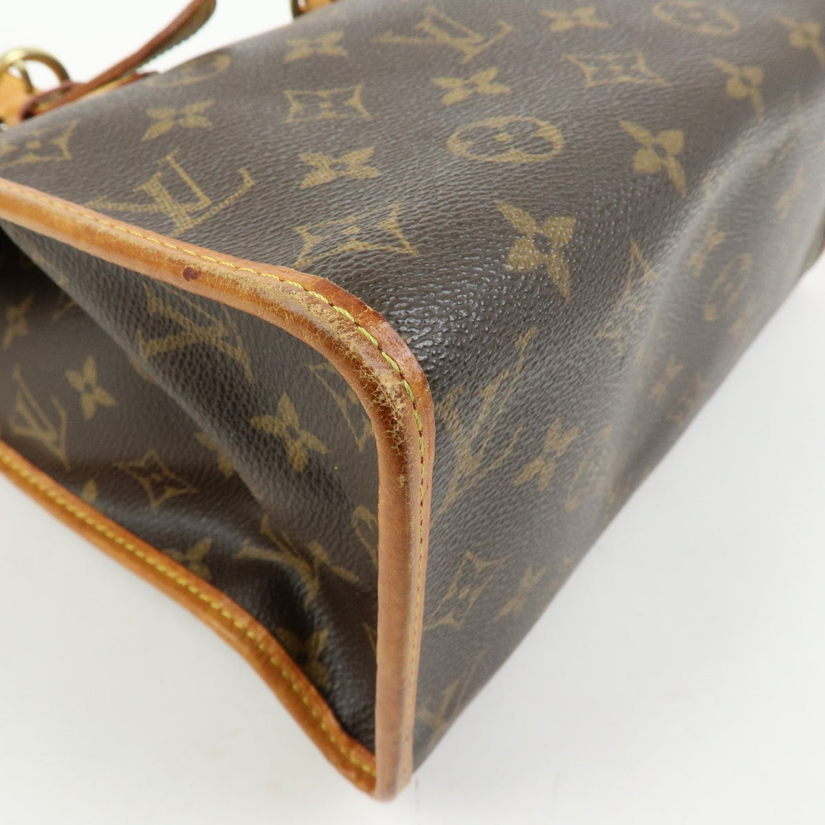 Louis Vuitton Popincourt Monogram Canvas Brown Canvas Shoulder Bag Bag (Pre-Owned)
