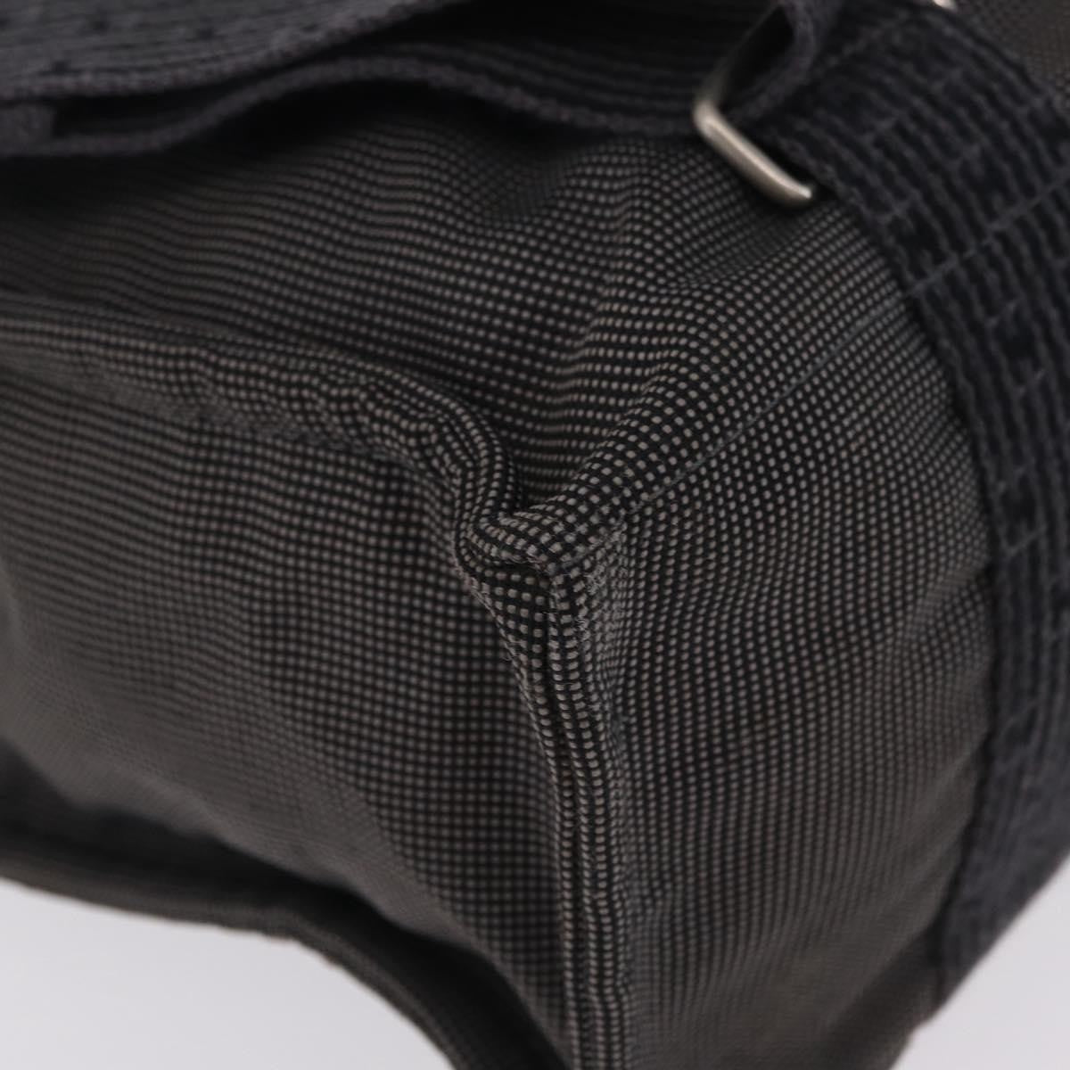Hermes Herline Canvas Gray Canvas Backpack Bag (Pre-Owned)
