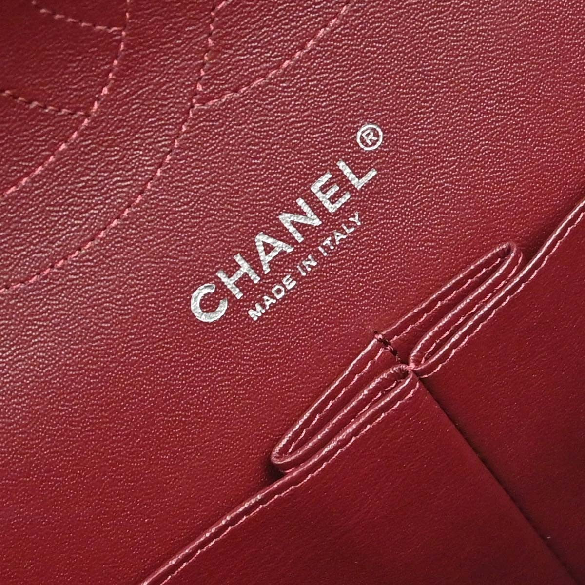 Chanel Vintage Classic Double Flap Quilted Lambskin Black Leather Handbag (Pre-Owned)