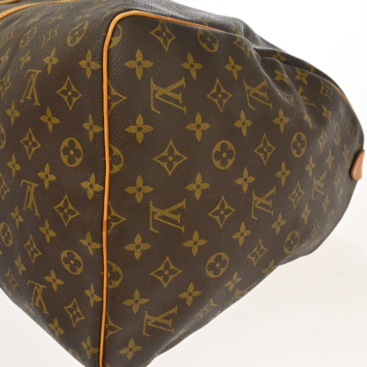 Louis Vuitton Keepall Monogram Canvas Brown Canvas Travel Bag Bag (Pre-Owned)